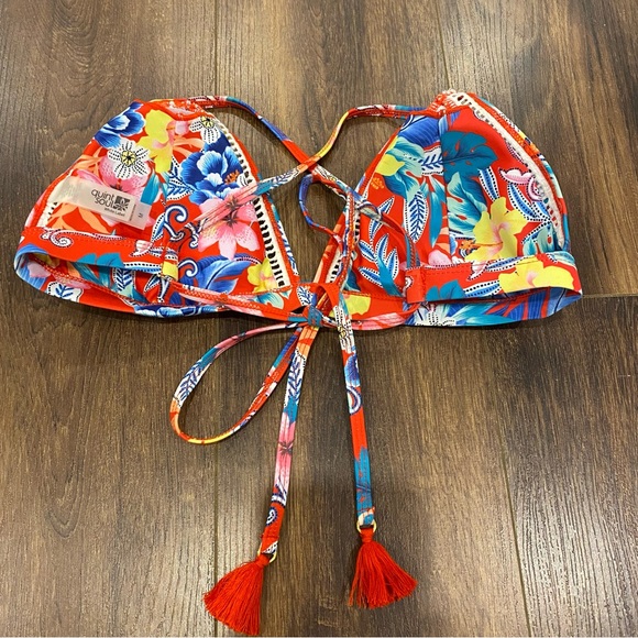 Quint Soul multicoloured bikini size medium cheeky swimwear crochet two piece - Picture 5 of 14